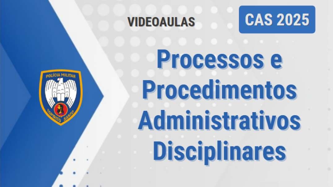 Aula 08 - Transação Administativa Disciplinar